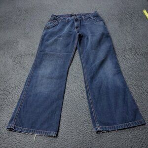 Kenneth Cole New York Denim Jeans Mens Size 34 x30 Cotton Blue